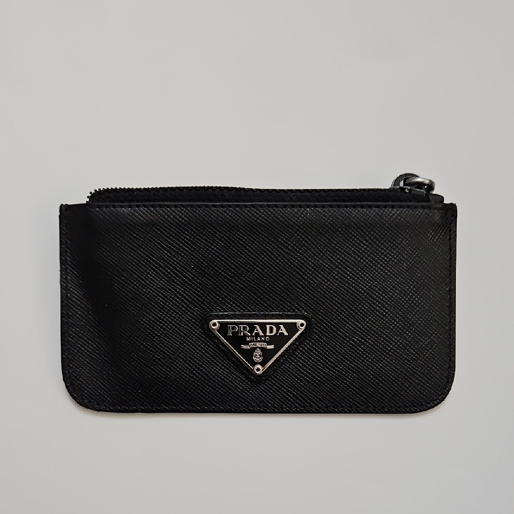 Prada Black Leather Key Pouch - Picture 11 of 16